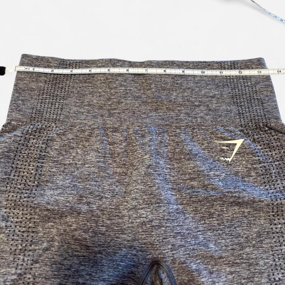 Gymshark Vital Seamless Shorts - Grey Marl - Measuements consistent with a Small - Picture 4 of 6